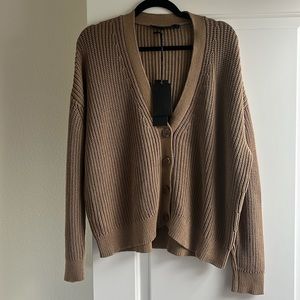 Jenni Kayne Cropped Cotton Cocoon Cardigan